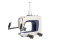 Grace Company Q’nique 16X Longarm Quilting Machine — machine with front handles