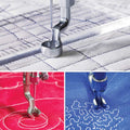Grace Company 3-Piece Q'nique Hopping Foot Set (SM15,16,19,21) — open-toe, ruler and micro-stippling feet