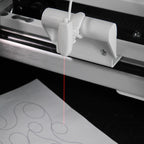 Grace Company Q'nique Sewing Machine Laser — laser mounting detail