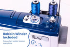 Grace Company Little Rebel Sewing and Quilting Machine — bobbin winder