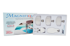 Grace Company Magnifique Magnifying Glass — included lenses, handle and mounting pieces