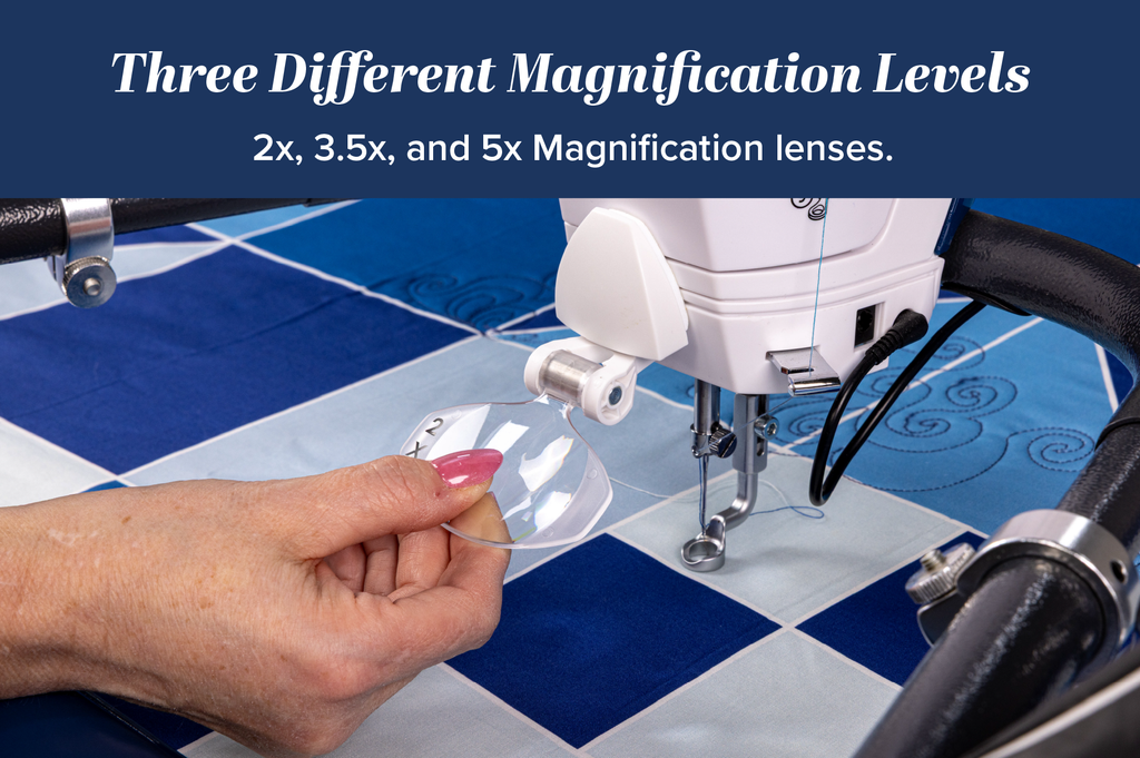 Grace Company Magnifique Magnifying Glass — interchangeable magnification levels