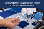 Grace Company Magnifique Magnifying Glass — interchangeable magnification levels