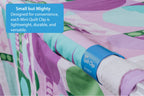 Grace Company Mini Quilt Clips (1.5” Diameter) — blue mini clip detail