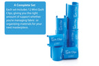 Grace Company Mini Quilt Clips (1.5” Diameter) — twelve blue mini clips