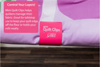 Grace Company Mini Quilt Clips (2" ) — pink mini clip in use