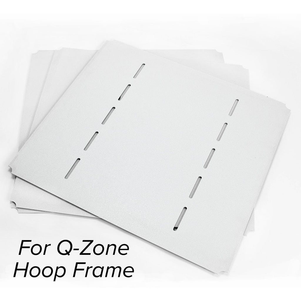 Grace Company Q-Zone Hoop-Frame Table Inserts — white Hoop-Frame table inserts