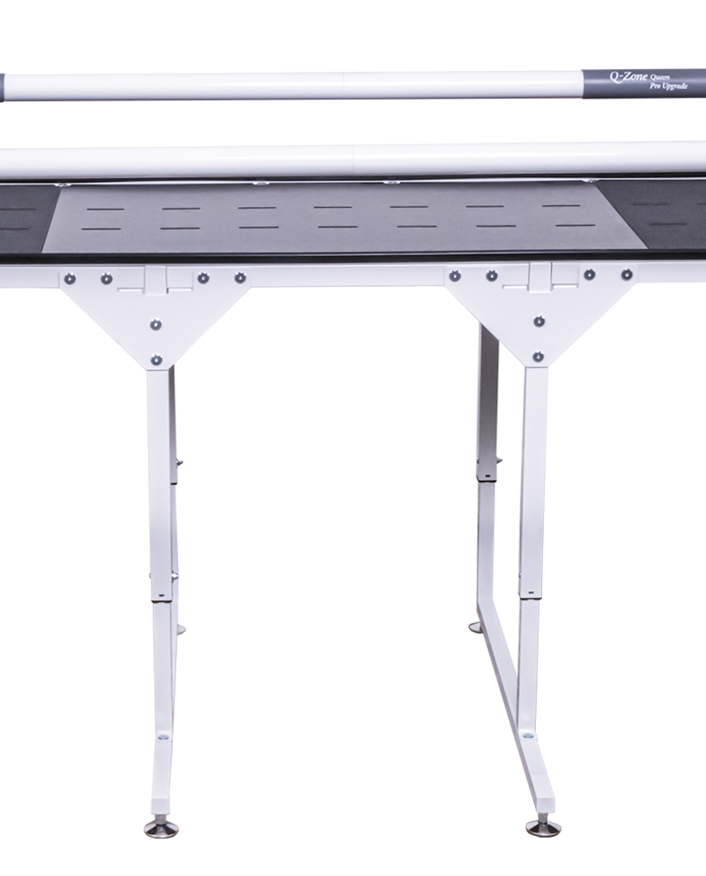 Grace Company Q-Zone Queen 2-ft Extension / Pro Upgrade — Queen Pro extension and support-leg detail