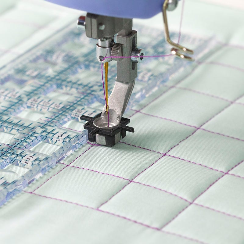 Grace Company Quilt Perfect Ruler Foot Kit — ruler quilting application