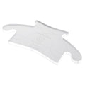 Grace Company Feather Ruler (1/4") — feather ruler shape and markings