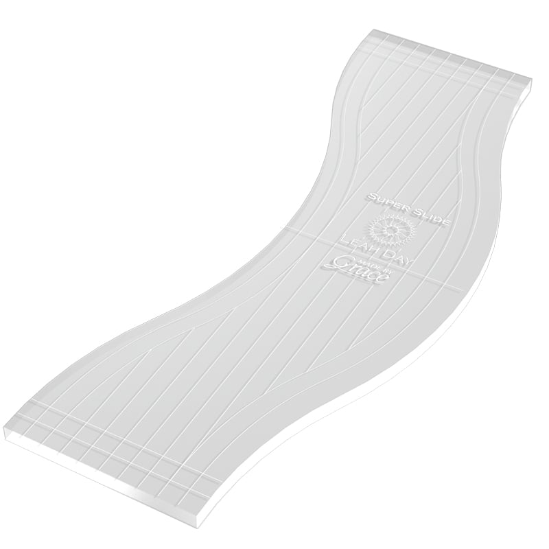 Grace Company Super Slide Ruler (1/4”) — clear ruler and reference markings