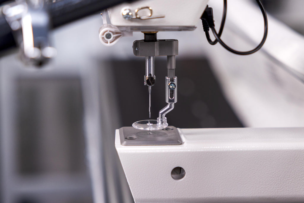 Grace Company Super Glide Foot — installed glide foot