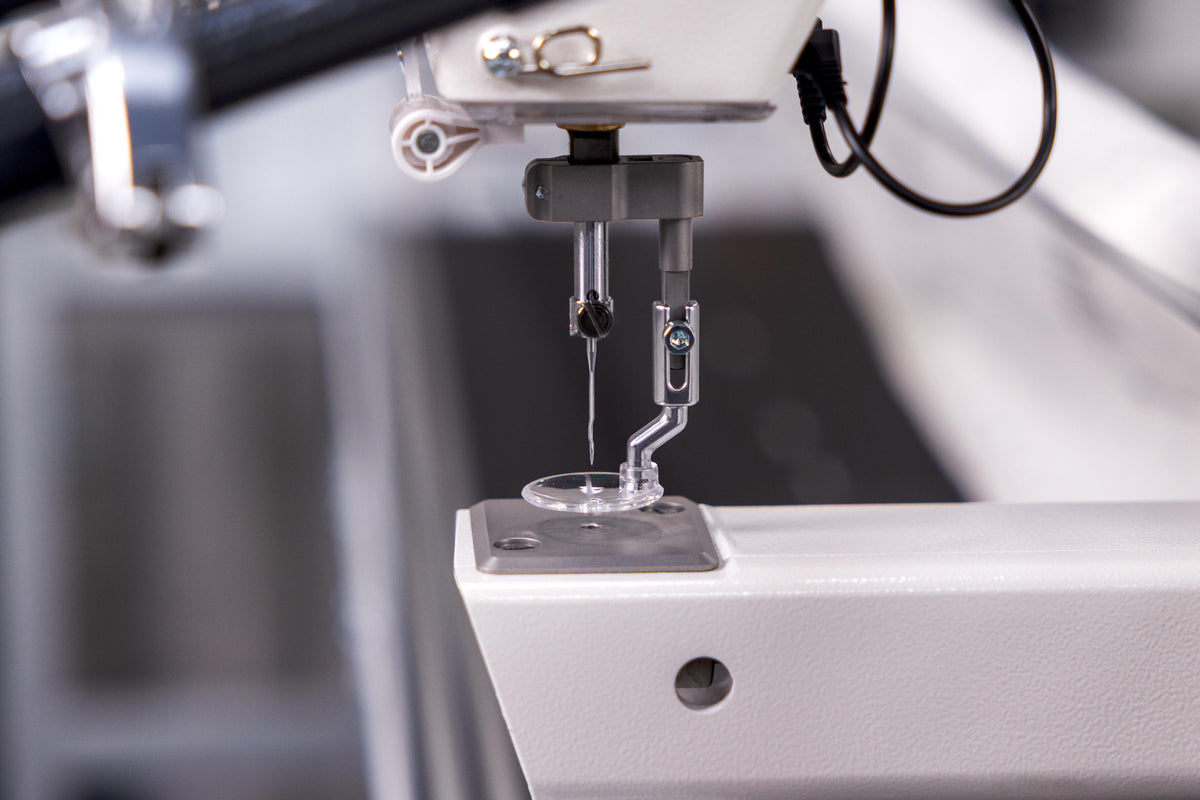 Grace Company Super Glide Foot — installed glide foot