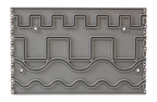 Grace Company Plastic Pattern Perfect — reverse-side pattern grooves
