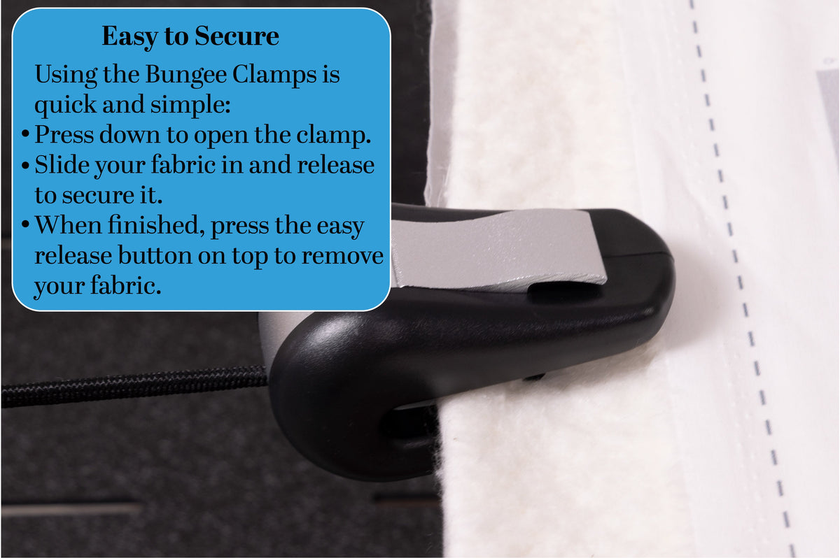 Grace Company Set of 4 Bungee Clamps — clamp-release mechanism
