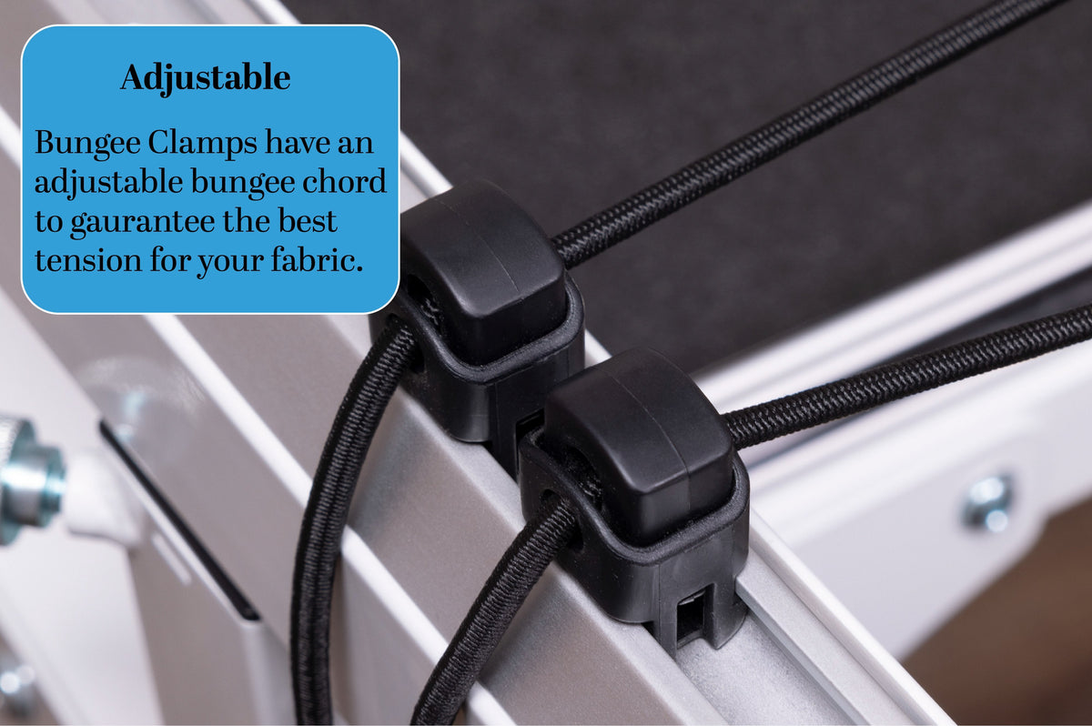 Grace Company Set of 4 Bungee Clamps — adjustable bungee cord