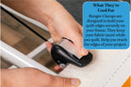 Grace Company Set of 4 Bungee Clamps — clamp application