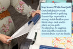 Grace Company Cloth Leaders — fabric tension with leaders