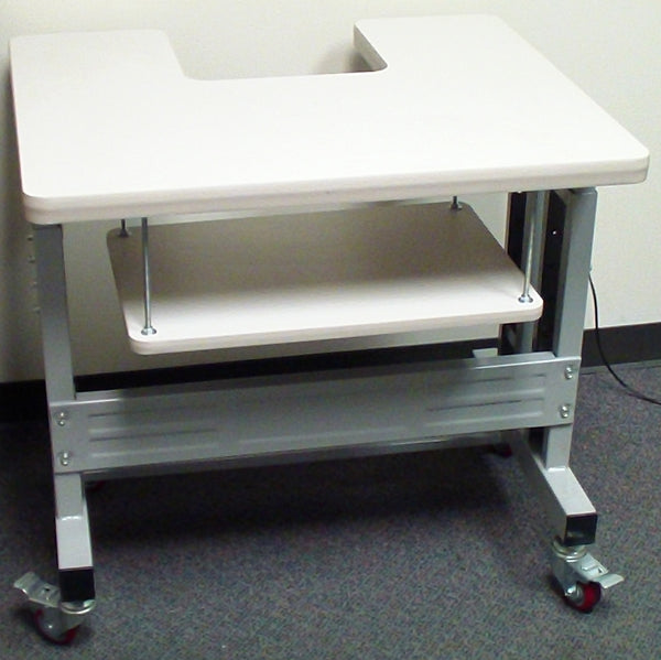 Happy HCS and HCH embroidery machine stand rear view