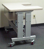 Happy HCS and HCH embroidery machine stand side view
