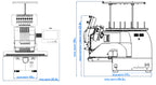 HappyJapan HCH-701P machine dimensions