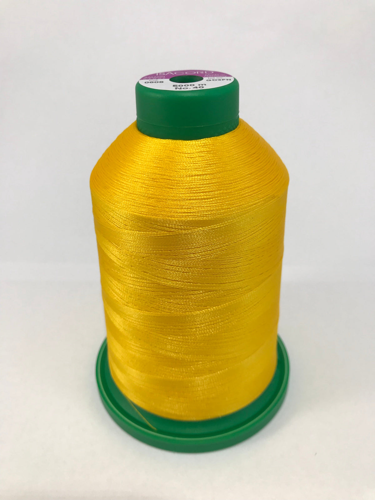 Isacord 40wt Embroidery Thread - 0608 Sunshine