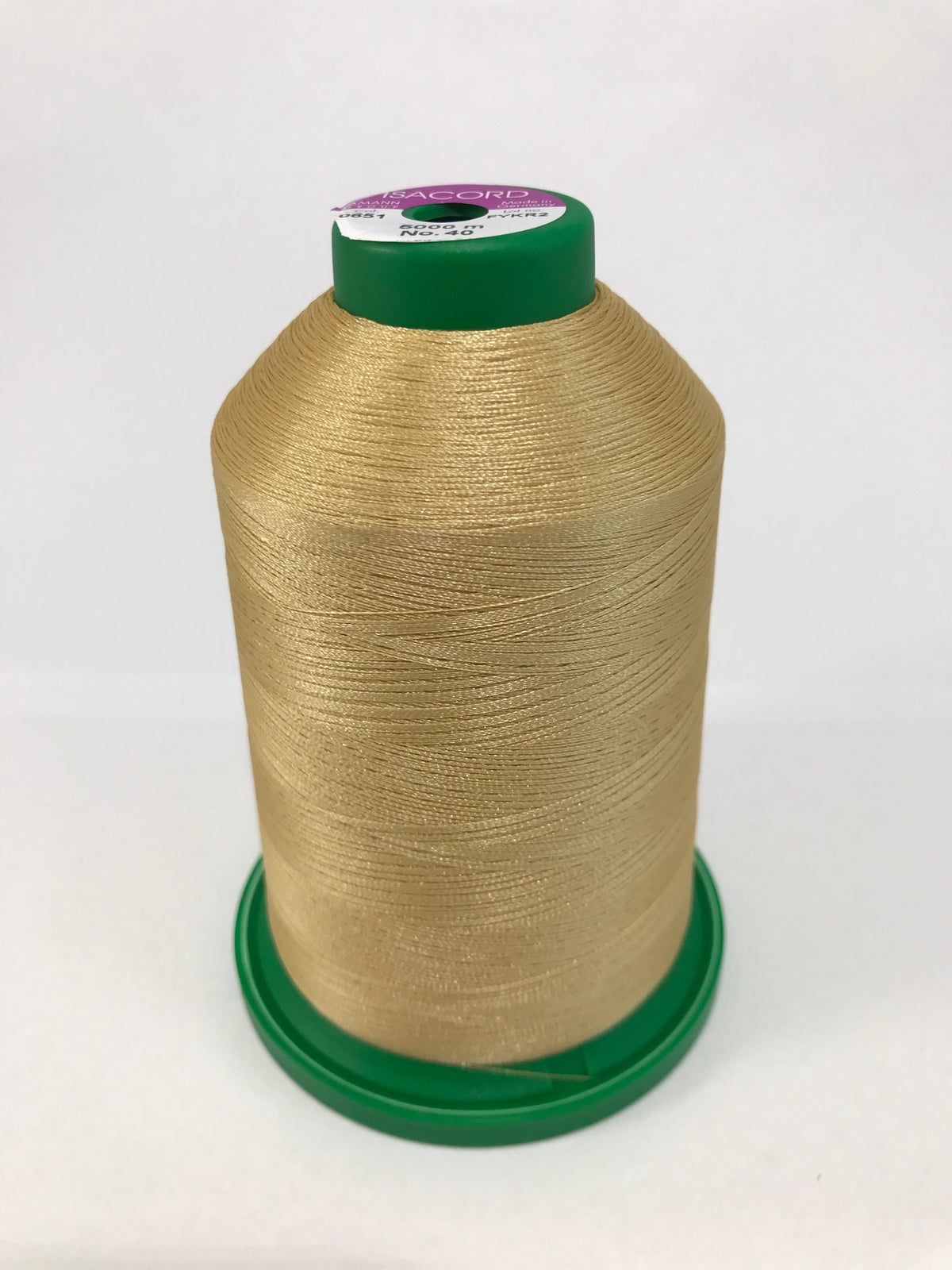 Isacord 40wt Embroidery Thread - 0651 Cornsilk