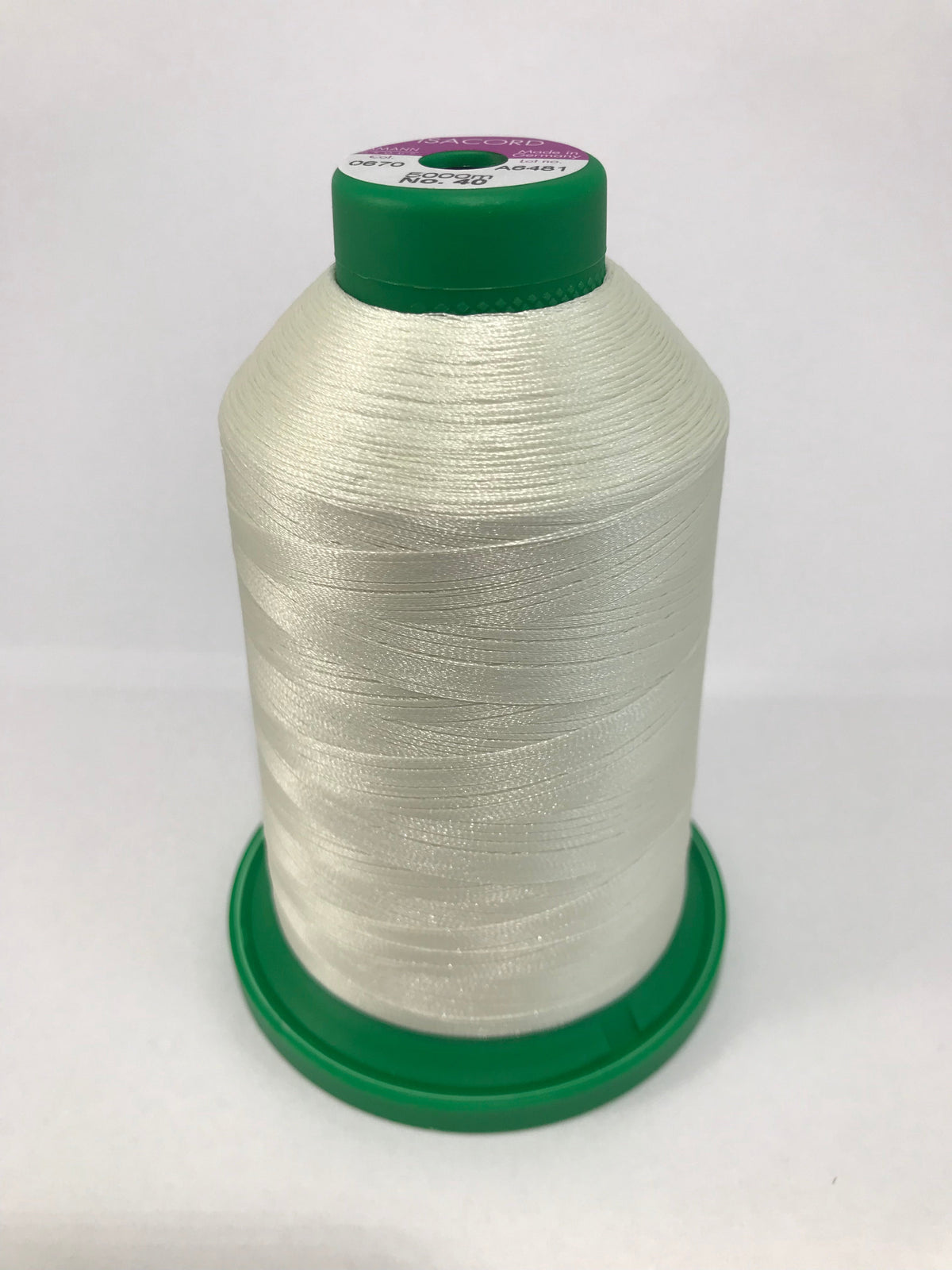 Isacord 40wt Embroidery Thread - 0670 Cream