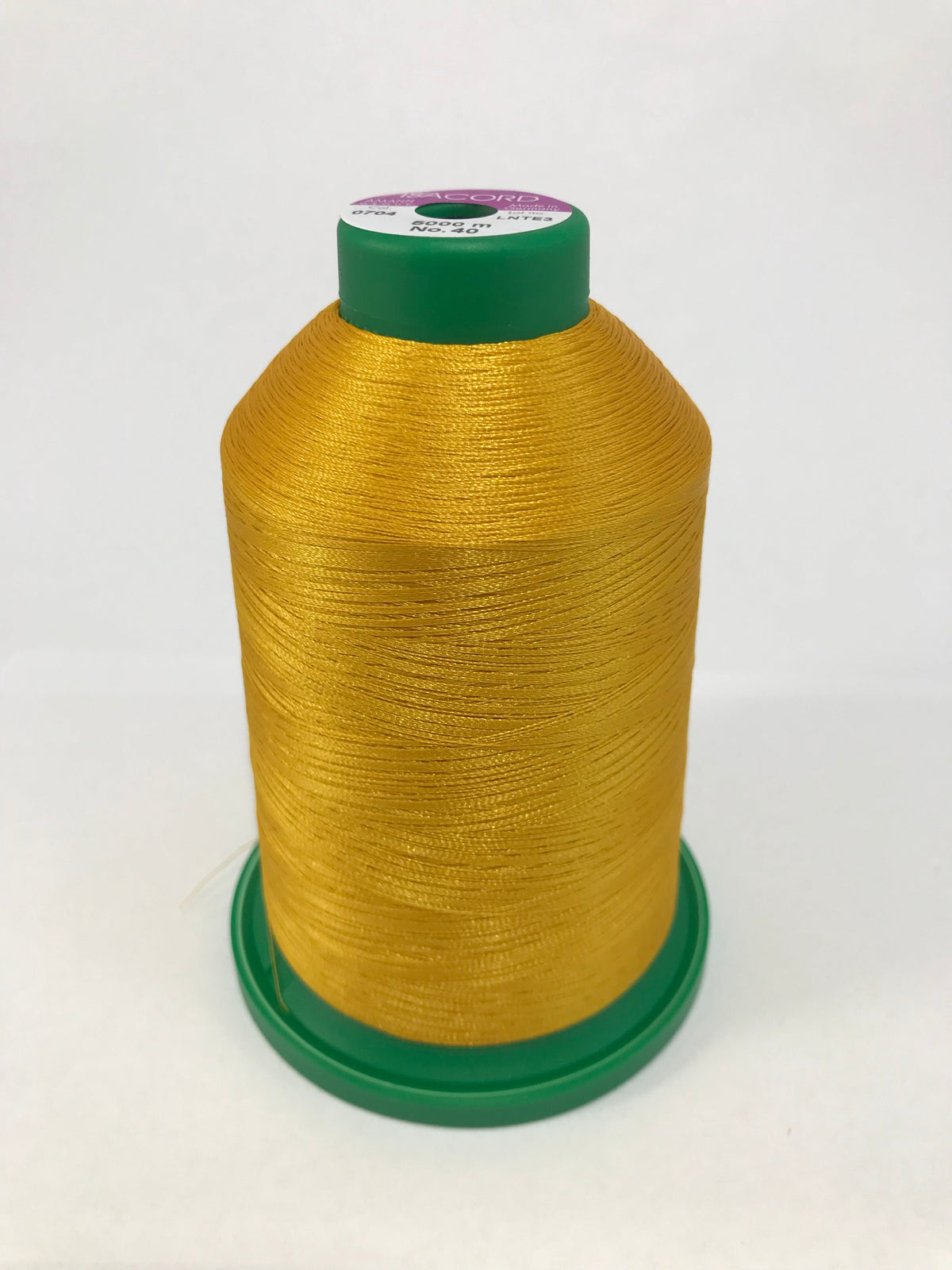 Isacord 40wt Embroidery Thread - 0704 Gold