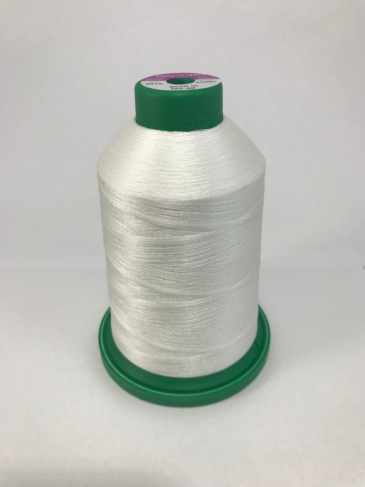 ISACORD Recycled 40wt Embroidery Thread - 0010 Silky White