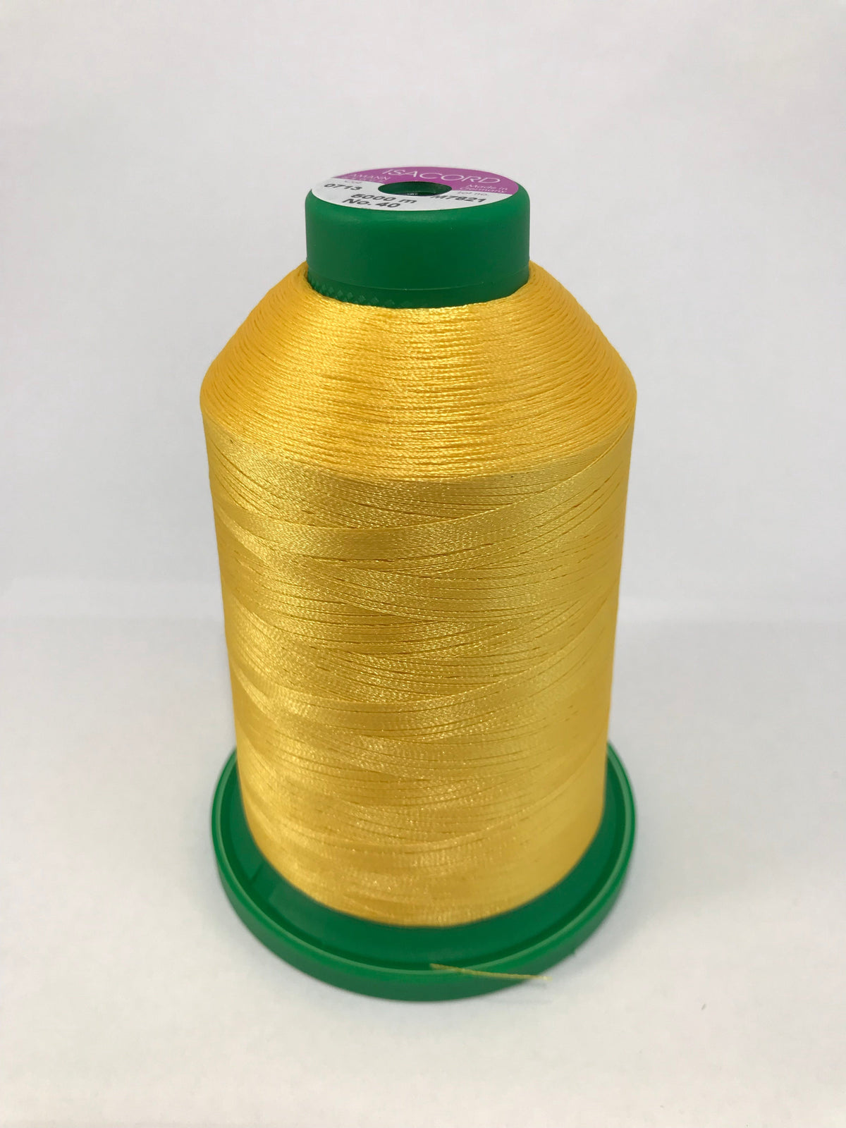 Isacord 40wt Embroidery Thread - 0713 Lemon