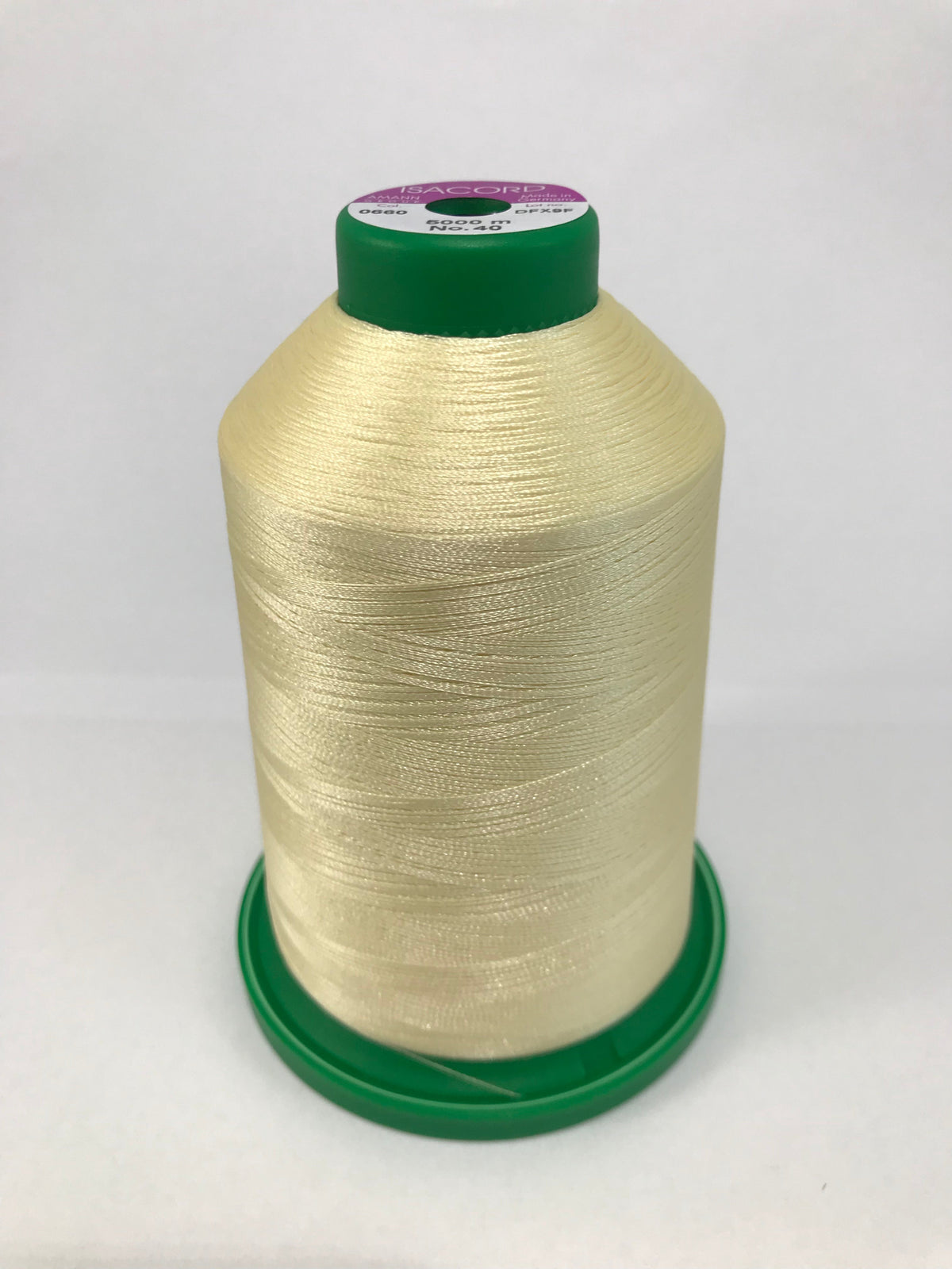 Isacord 40wt Embroidery Thread - 0660 Vanilla