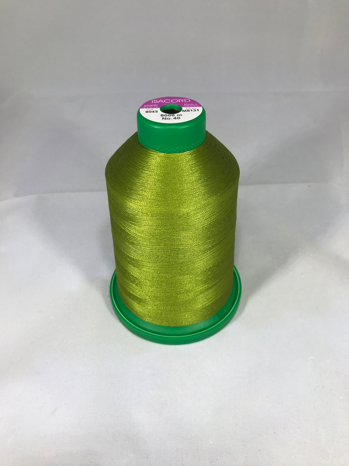 Amann 6043 - Yellowgreen - Isacord Embroidery Thread 40 WT