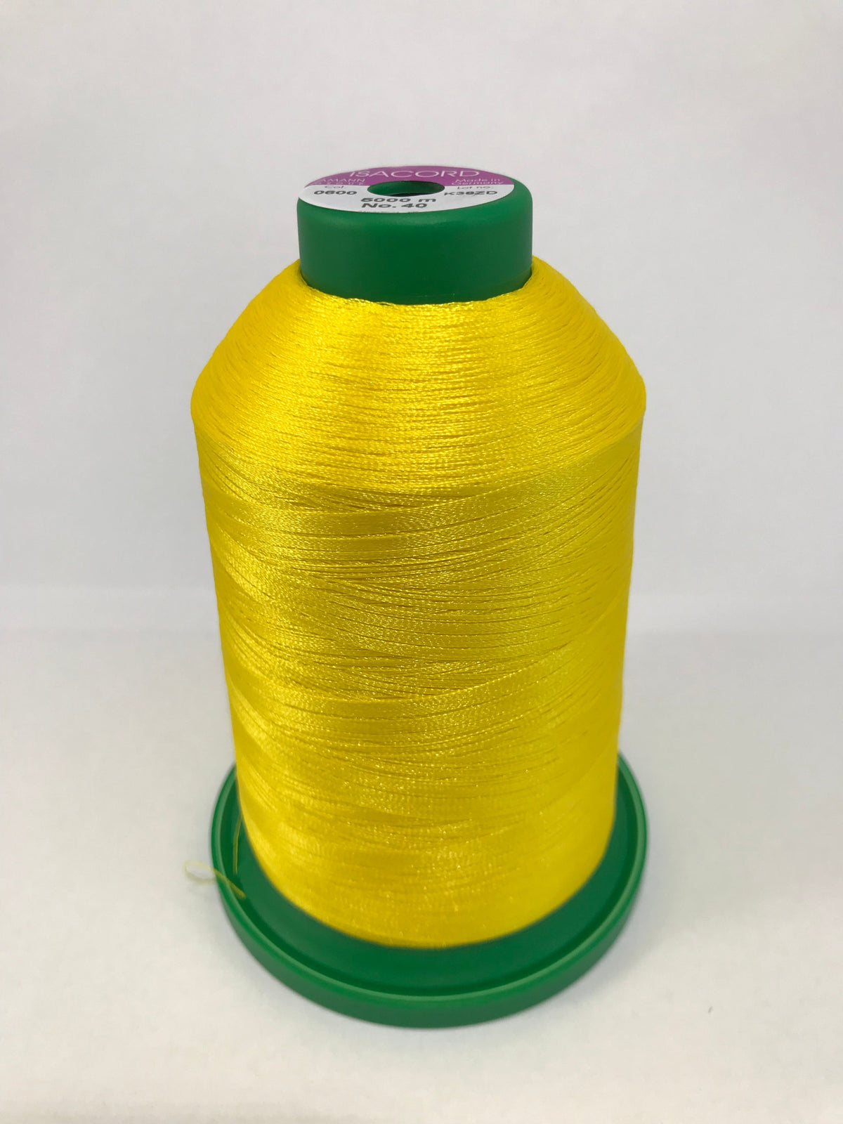 Isacord 40wt Embroidery Thread - 0600 Citrus