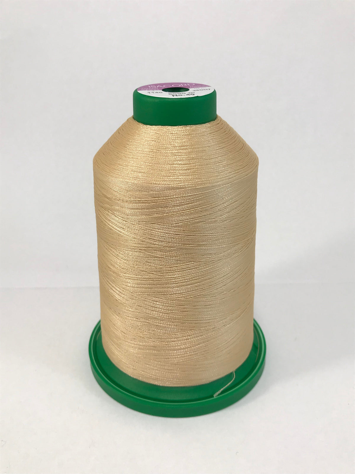 Isacord 40wt Embroidery Thread - 1140 Meringue