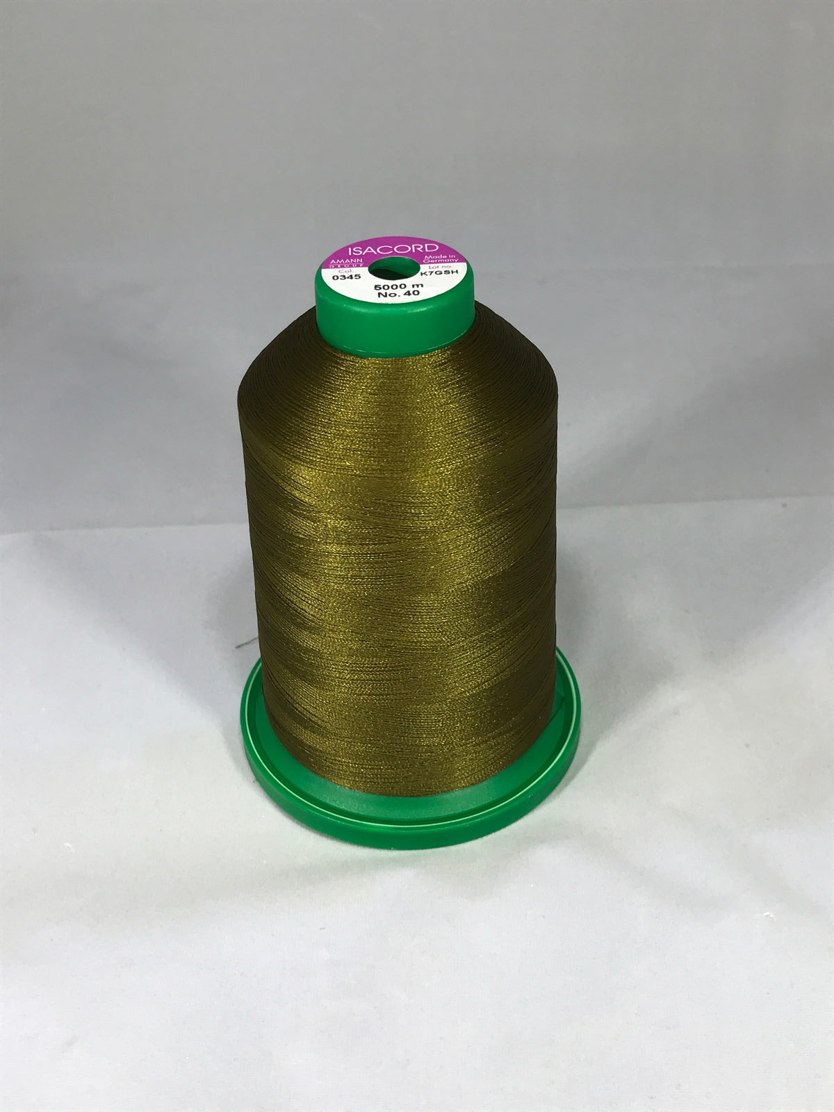 Isacord 40wt Embroidery Thread - 0345 Moss
