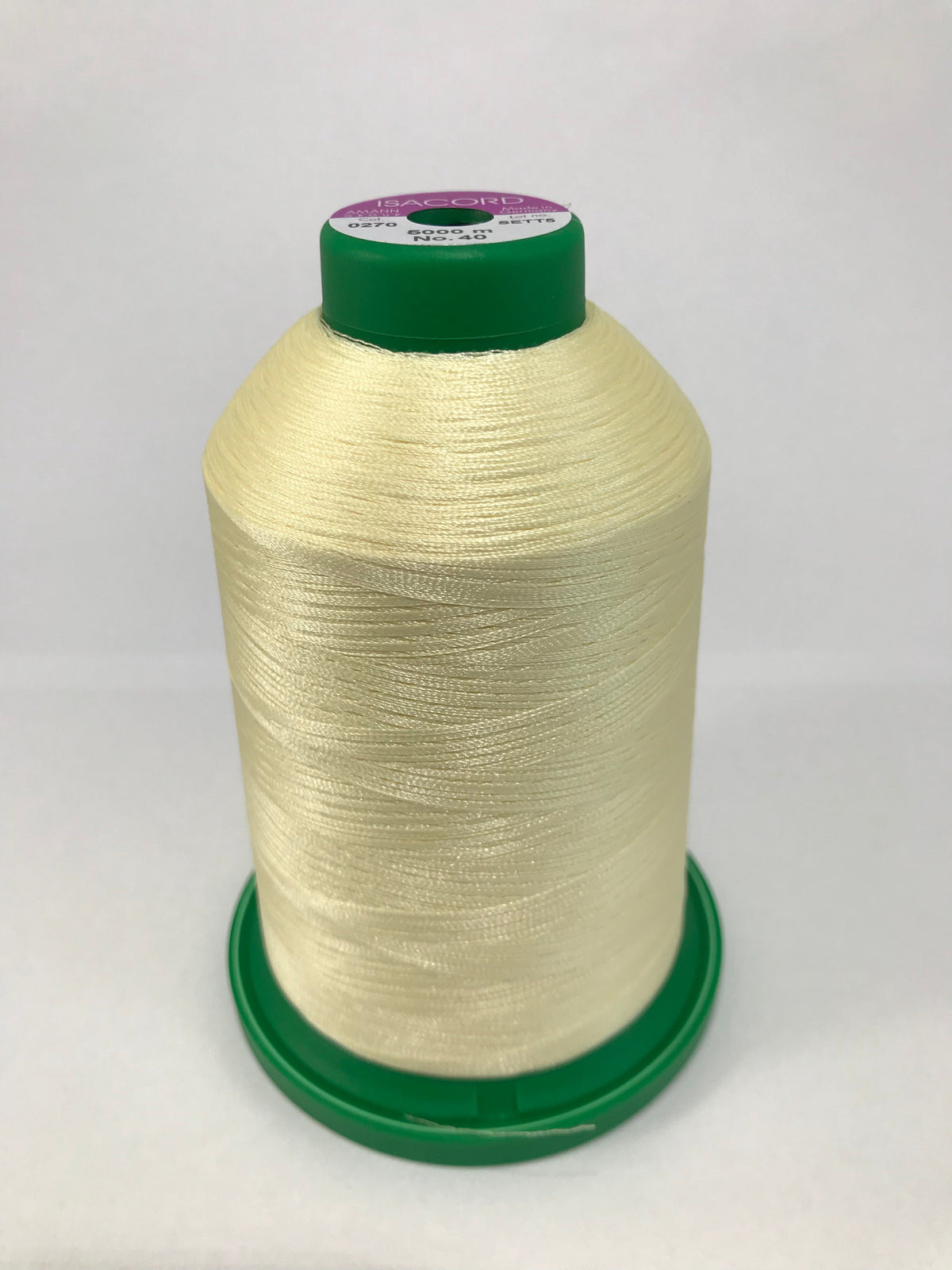 Isacord 40wt Embroidery Thread - 0270 Buttercream