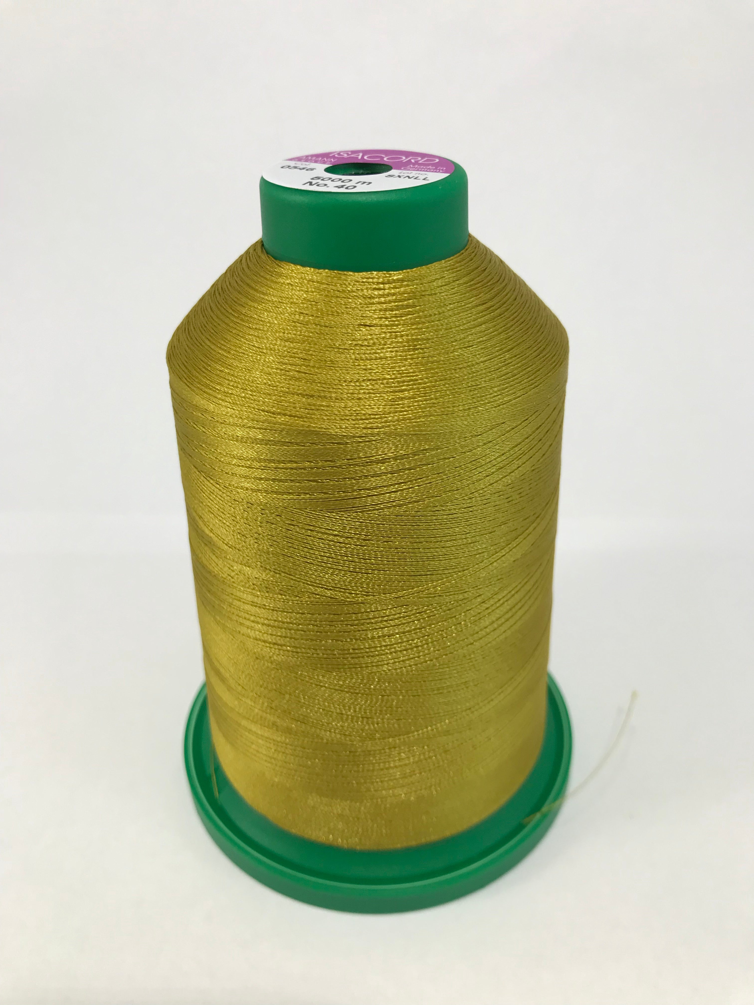 0546 - GINGER - ISACORD EMBROIDERY THREAD 40 WT - Premium Embroidery ...