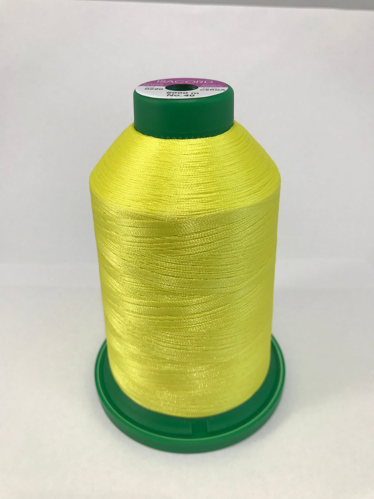 Isacord 40wt Embroidery Thread - 0220 Sunbeam
