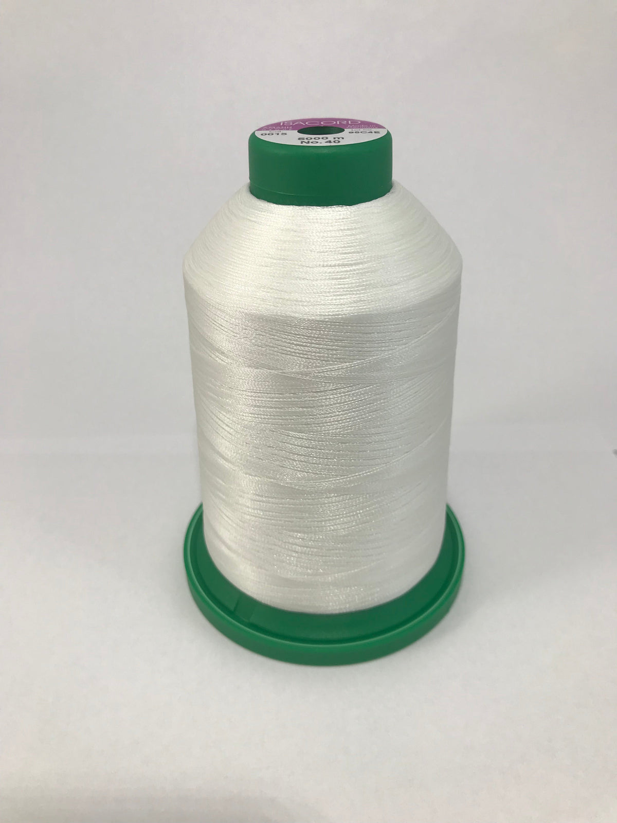 Isacord 40wt Embroidery Thread - 0015 White