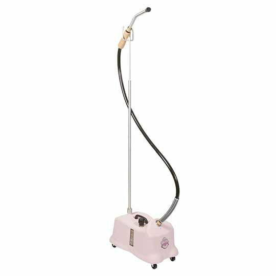 Jiffy J-4000B Pink Pro-Line Cleaning Steamer with brush steam-head attachment