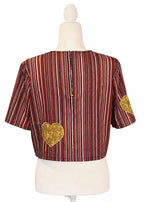 Agape Applique Tee back view