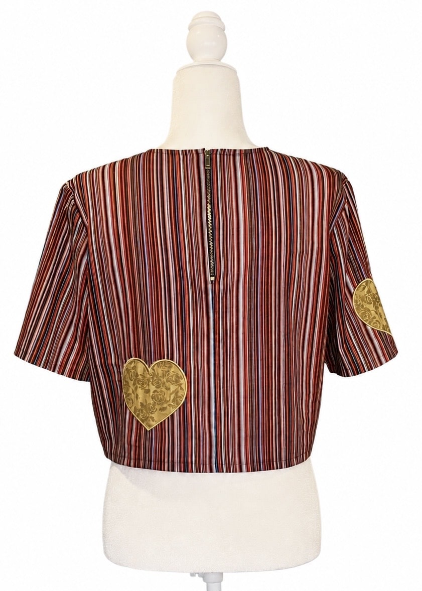 Agape Applique Tee back view