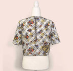 Agape Applique Tee back garment view
