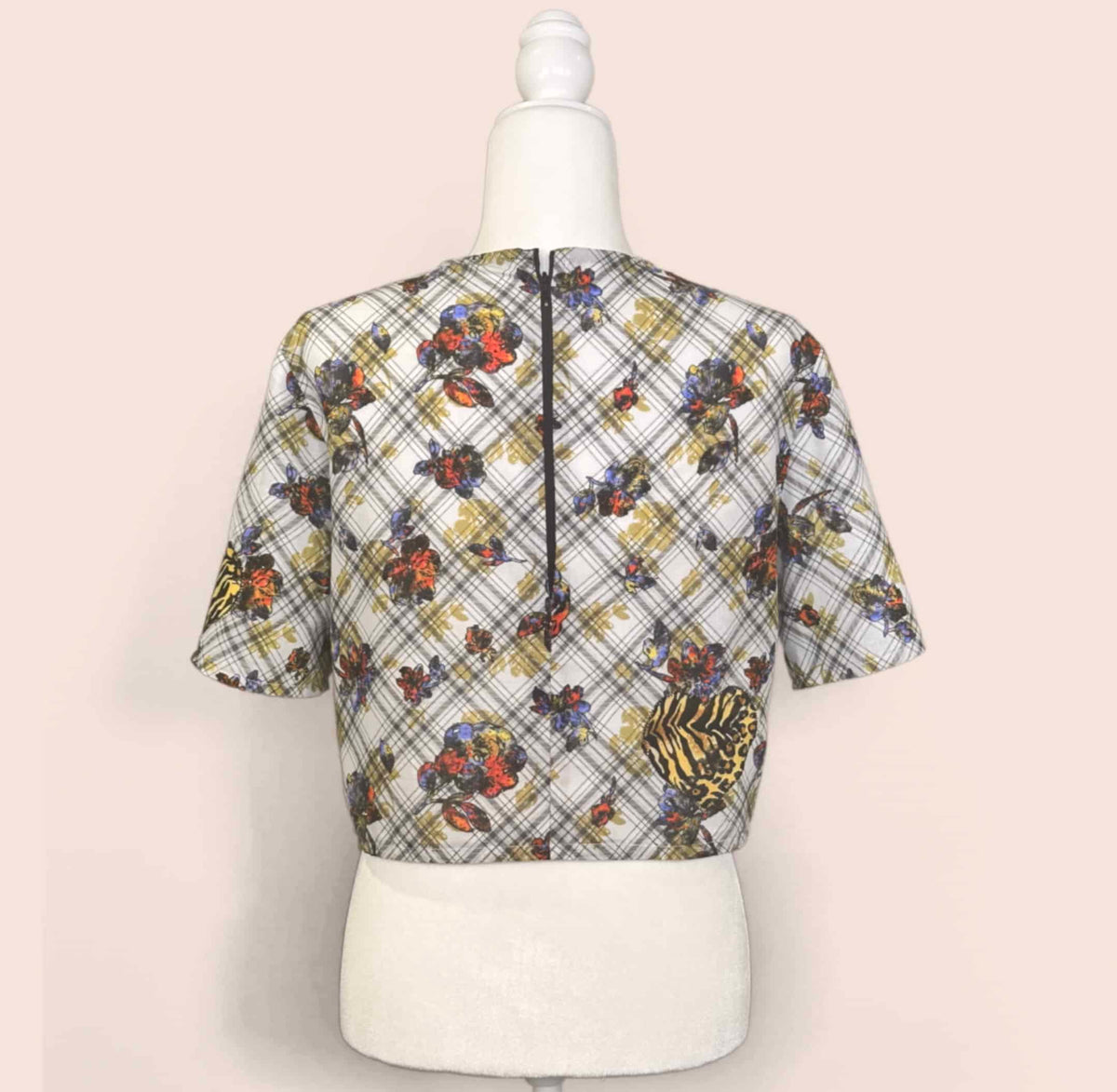 Agape Applique Tee back garment view
