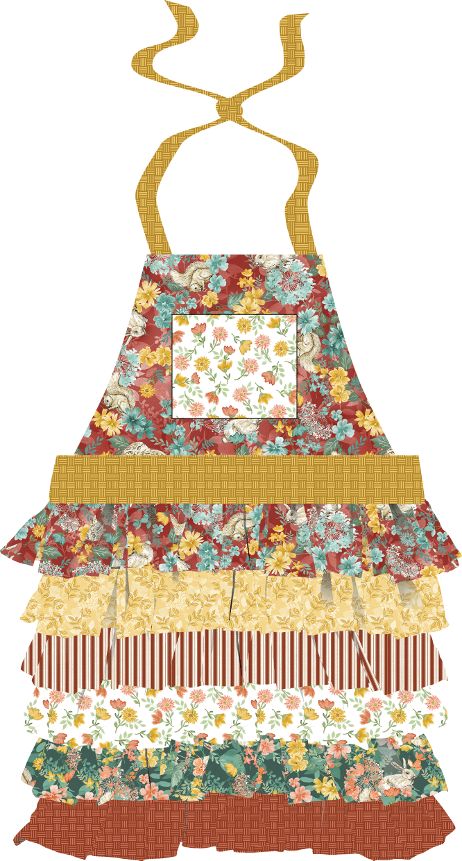 Hestia Apron front illustration