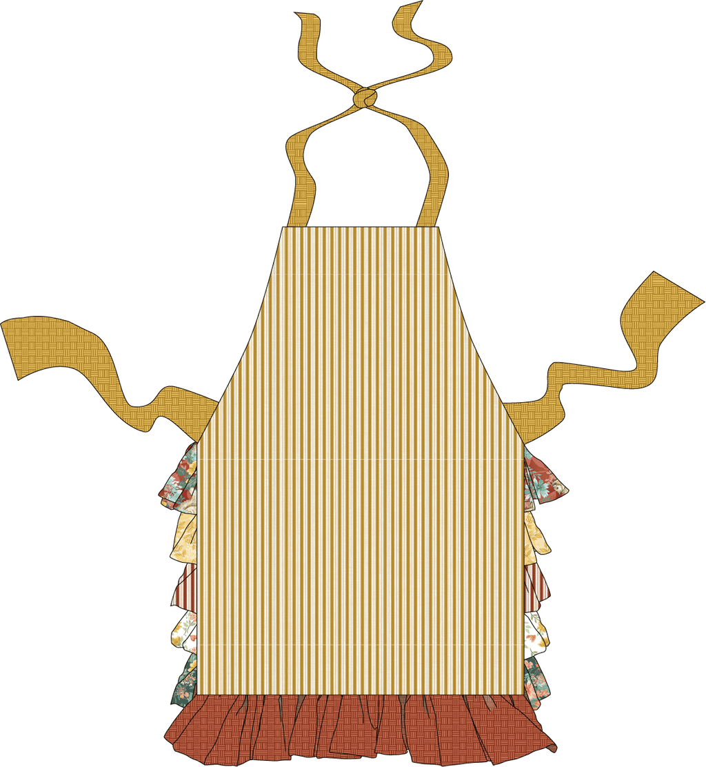 Hestia Apron open back illustration