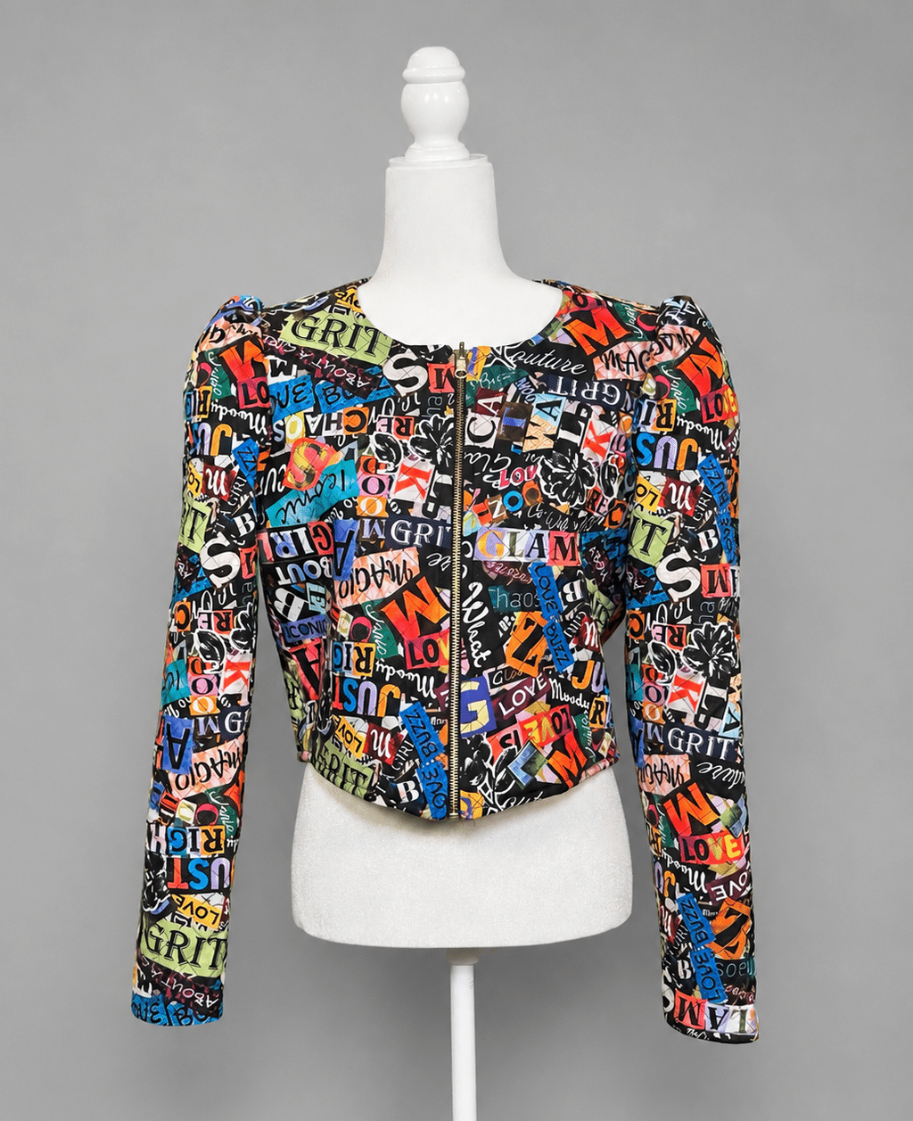 Muse reversible quilted jacket reverse side