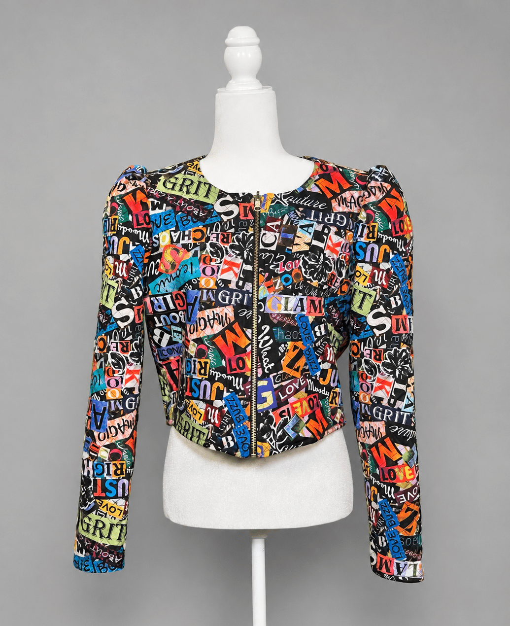Muse reversible quilted jacket reverse side