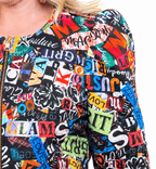 Muse Quilted Jacket shoulder detail